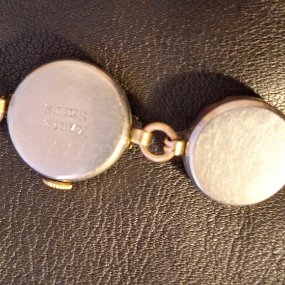 Elegant vintage timepiece watches recreated into a whimsical bracelet. - Picture 6 of 10